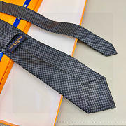 Okify Louis Vuitton Damier Gray Tie - 3