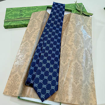 Okify Gucci Dark Blue Tie 25579