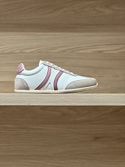 Okify Celine Jogger Pink And White Sneakers - 1