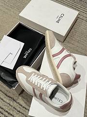 Okify Celine Jogger Pink And White Sneakers - 6