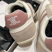 Okify Celine Jogger Pink And White Sneakers - 5