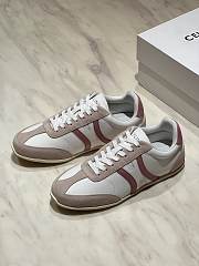 Okify Celine Jogger Pink And White Sneakers - 4