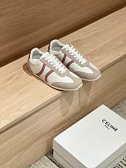 Okify Celine Jogger Pink And White Sneakers - 2