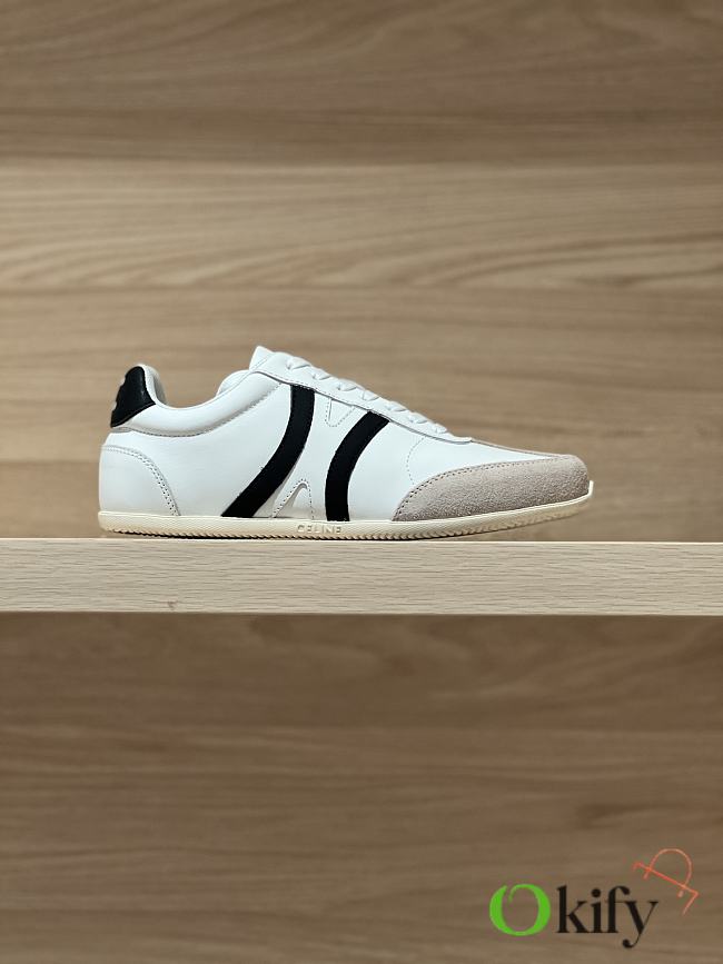 Okify Celine Jogger Black And White Sneakers - 1