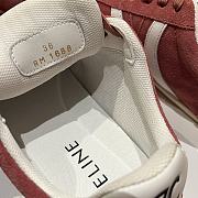 Okify Celine Jogger Pink Sneakers - 4