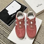 Okify Celine Jogger Pink Sneakers - 3