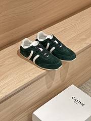 Okify Celine Jogger Dark Green Sneakers - 6