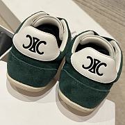 Okify Celine Jogger Dark Green Sneakers - 4