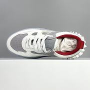 Okify Christian Louboutin Astroloubi White And Gray Sneakers - 3