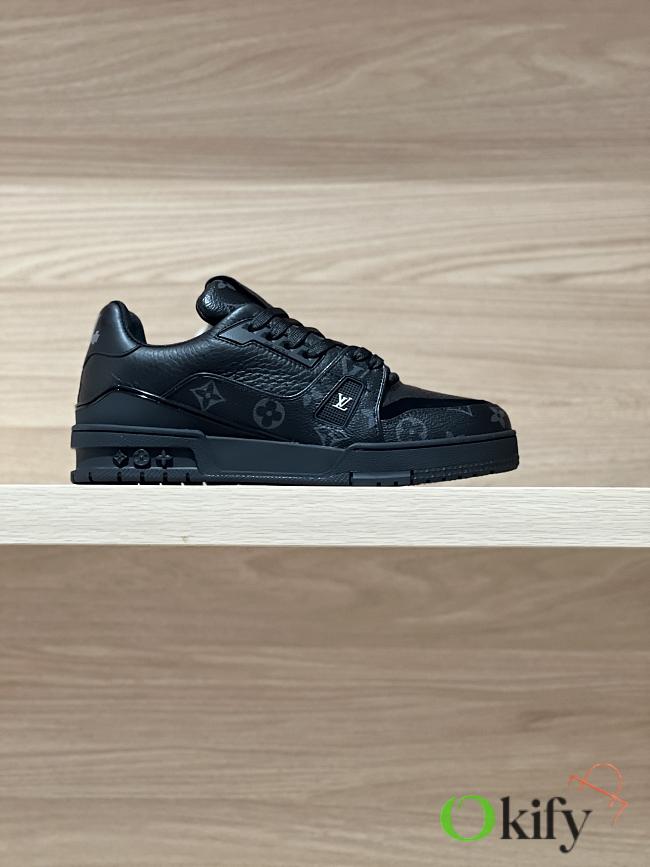 Okify Louis Vuitton Black Sneakers 1ADH4G - 1