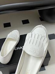 Okify CC White Vintage Loafers - 4