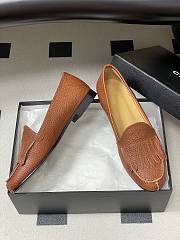 Okify CC Brown Vintage Loafers - 1
