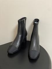 Okify CC Black Ankle Boots 5cm 25609 - 3