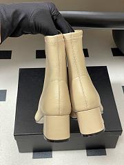 Okify CC Beige Ankle Boots 5cm  - 5