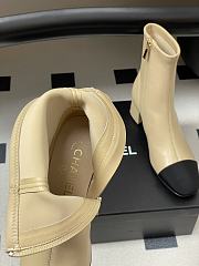 Okify CC Beige Ankle Boots 5cm  - 6