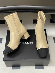 Okify CC Beige Ankle Boots 5cm  - 2