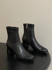 Okify CC Black Ankle Boots 5cm 25612 - 1