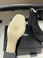 Okify CC Black Ankle Boots 5cm 25613 - 4