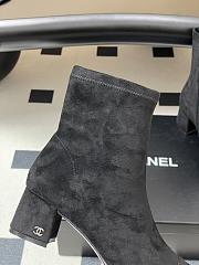 Okify CC Black Ankle Boots 5cm 25613 - 3