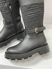 Okify Dior D-town Black Boots - 4
