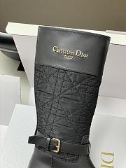 Okify Dior D-town Black Boots - 3