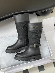 Okify Dior D-town Black Boots - 2