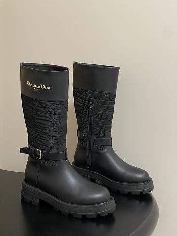 Okify Dior D-town Black Boots
