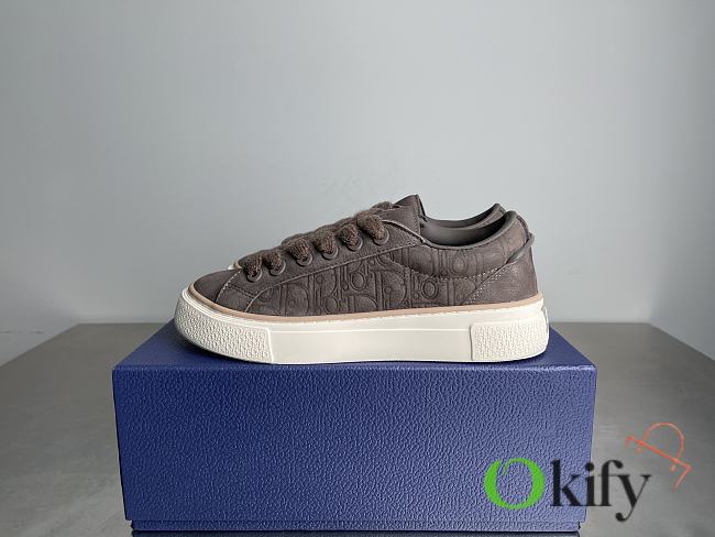 Okify Dior B33 Dark Brown Sneakers  - 1