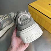 Okify Fendi Force Gray Sneakers - 5