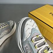 Okify Fendi Force Gray Sneakers - 3