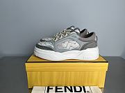 Okify Fendi Force Gray Sneakers - 1