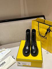 Okify Fendi Filo Black Boots - 5
