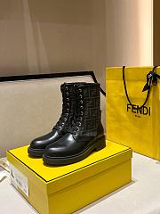 Okify Fendi Filo Black Boots - 3