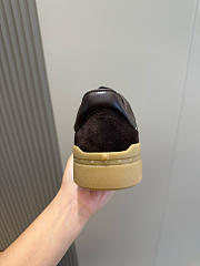 Okify Valentino Dark Brown Sneakers 25625 - 6