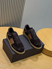 Okify Valentino Dark Brown Sneakers 25625 - 4