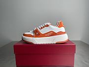 Okify Valentino Orange Sneakers 4.5cm - 1