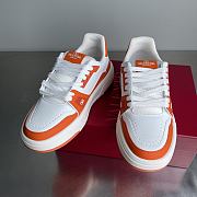 Okify Valentino Orange Sneakers 4.5cm - 4