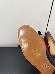 Okify Valentino Dark Brown Ballet Shoes 2cm - 2