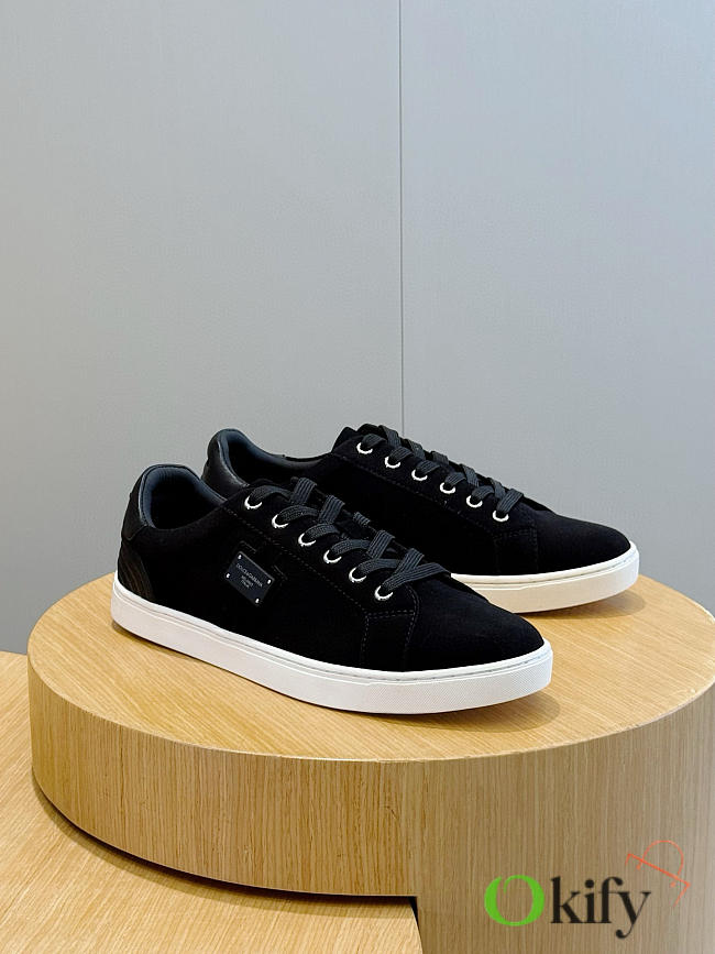 Okify Dolce & Gabbana Black Sneakers - 1