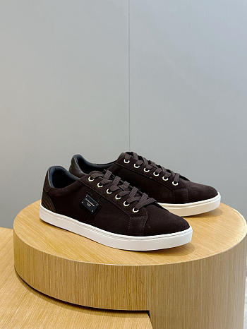 Okify Dolce & Gabbana Dark Brown Sneakers