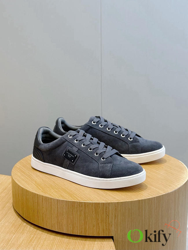 Okify Dolce & Gabbana Gray Sneakers - 1