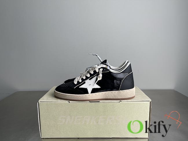 Okify Golden Goose Ball Star Black Sneakers 25639 - 1