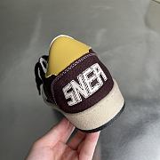 Okify Golden Goose Ball Star Red Burgundy Sneakers  - 3