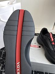 Okify Prada Black And Red Sneakers - 5