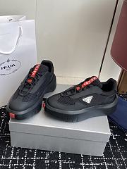 Okify Prada Black And Red Sneakers - 2