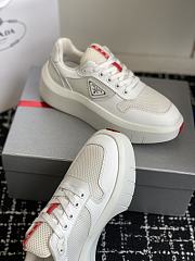 Okify Prada White And Red Sneakers - 6