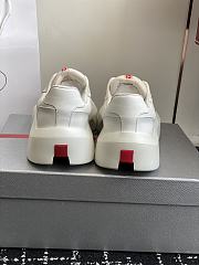 Okify Prada White And Red Sneakers - 2