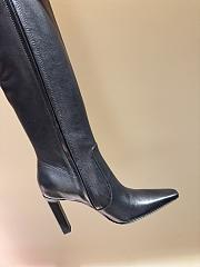 Okify YSL Black High Boots 10.5cm - 1
