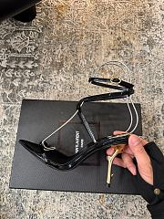 Okify YSL Black Patent Heels 9.5cm - 1