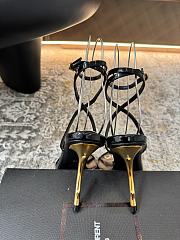 Okify YSL Black Patent Heels 9.5cm - 4